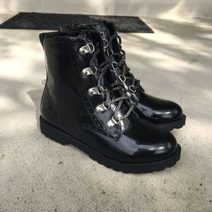 Black Combat Boots